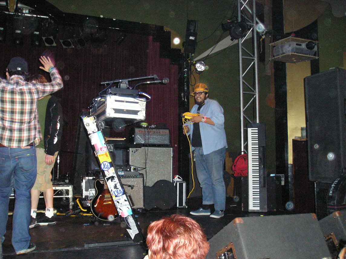 Dios Malos feat. a big scary dude.