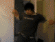 A very happy dance. A very happy dance.